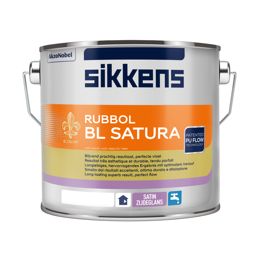 Sikkens Rubbol BL Satura -  vrchní vodouředitelná barva  - Rubbol BL Satura_2.5L_5Lang